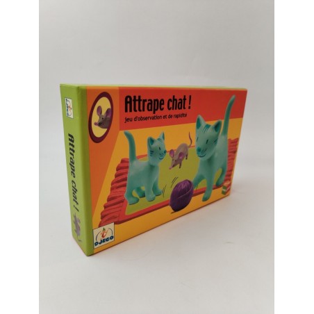 Attrape Chat ! Djeco Fnac Eveil Et Jeux Jeu Observation Rapidité