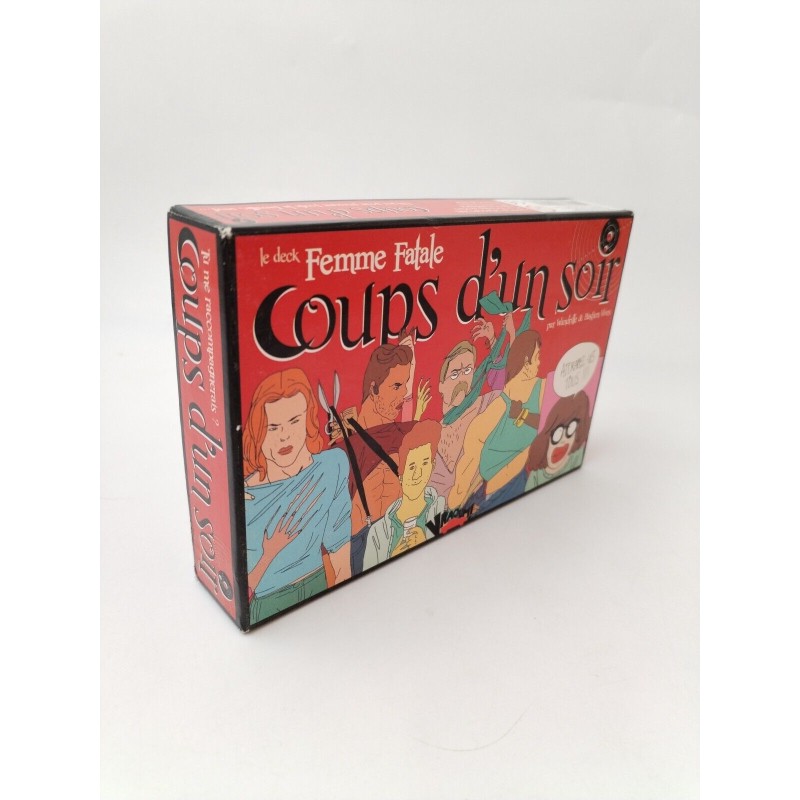 Coups D'un Soir Le Deck Femme Fatale Vraoum ! Jeux De Cartes Jeu De Société Coups D'un Soir Le Deck Femme Fatale Vraoum ! Jeux De Cartes Jeu De Société