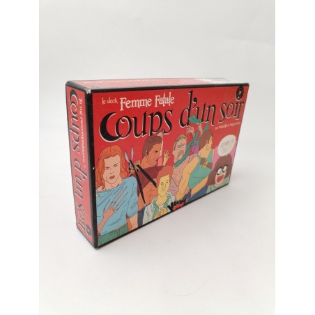 Coups D'un Soir Le Deck Femme Fatale Vraoum ! Jeux De Cartes Jeu De Société