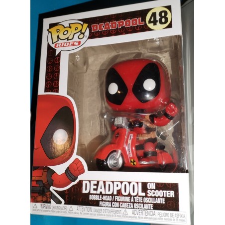 Figurine Funko Pop! N°48 - Deadpool - Deadpool En Scooter