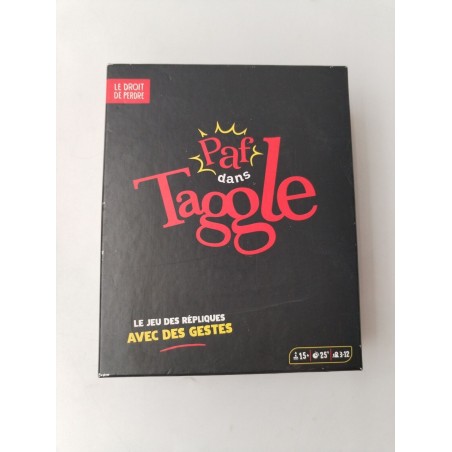 Paf Dans Taggle Jeux De Société Le Droit De Perdre Jeu Des Repliques