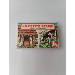 La Petite Ferme 1980 Domino D'association Jeux Nathan Jeu Vintage
