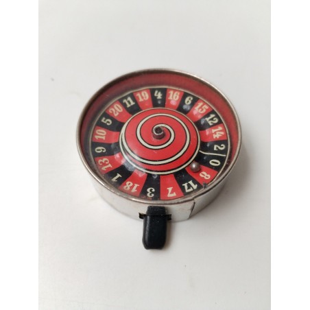 Mini Roulette 5 Cm Casino Jeux Ancien Made In Germany Jeu Nouveaux Réunis Pocket