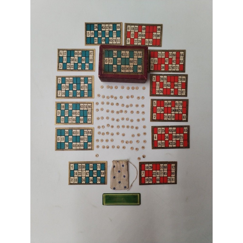 Miniature Jeu De Loto Jeux Nouveaux Réunis J.David A Paris Anciens Miniature Jeu De Loto Jeux Nouveaux Réunis J.David A Paris Anciens