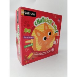 Chatastrophe ! Jeux Nathan Jeu De Société Jouets Chatons Maison
