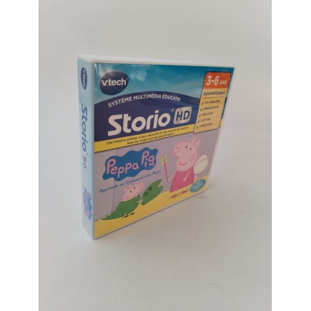 Vtech Storio Hd Peppa Pig Jeux Vidéo Système Multimédia Jeu Max TV 2 3 3s Baby 