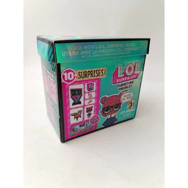 Poupée Lol Surprise ! Exclusive Doll Série 3 Box Salle De Classe Jouet Meubles Poupée Lol Surprise ! Exclusive Doll Série 3 Box Salle De Classe Jouet Meubles