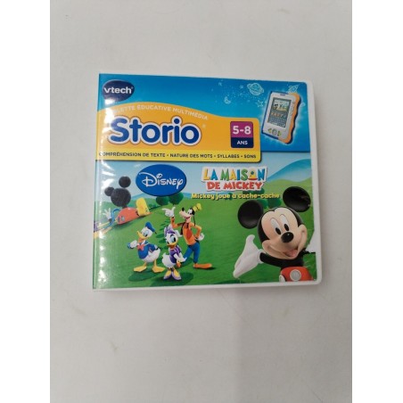 Storio Vtech Disney La Maison De Mickey Tablette Multimédia Jeux Vidéo Activités