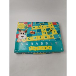 Scrabble Junior Mattel Games Jeux De Société Jeux 2 Niveaux Lettres