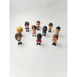 TCC 1997 Lot De 10 FOOTBALL FIGURES FIFA WORLD CUP 1998