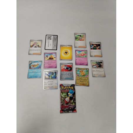 Booster Cartes Pokémon Écarlate Violet Motorizard 164/198 Pohmotte 075 Holo