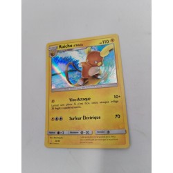 Raichu D'alola 30/30 2017 Carte Pokémon Full Art Holo Reverse Nintendo Pokemon