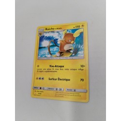 Raichu D'alola 17/30 2017 Carte Pokémon Full Art Holo Reverse Nintendo Pokemon