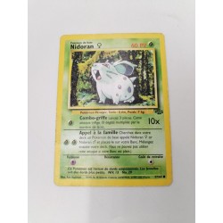 Nidoran Jungle 57/64 2000 Carte Pokémon jcc No Holo Full Art Reverse Nintendo