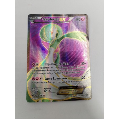 Gardevoir Ex 111/114 2016 Carte Pokémon Jcc Holo Full Art Reverse Nintendo