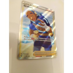Dresseur Graham 192/196 2022 Carte Pokémon Jcc Holo Full Art Reverse Nintendo