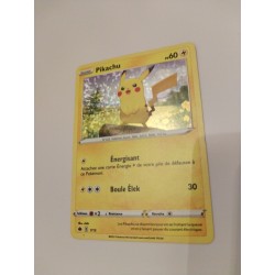 Pikachu 7/15 2022 Carte Pokémon Jcc Holo Full Art Reverse Nintendo