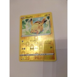 Pikachu 065/202 2020 Carte Pokémon Jcc Holo Full Art Reverse Nintendo