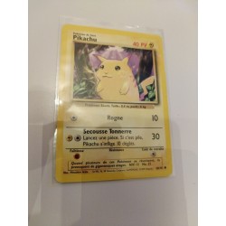 Pikachu 1999 Édition 2 58/102 Carte Pokémon No Holo Full Art Reverse Nintendo
