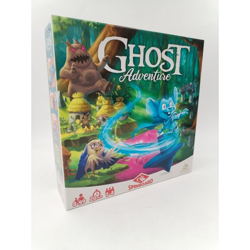 Ghost Adventure Spinboard Buzzy Games Jeux De Société Jeu