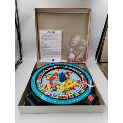 Vol 747 Scolarma 1979 Jeu De Société Jouet Course Autour Du Monde Voyage