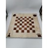 Grand Tapis De Jeu En Peau De Bête Échiquier Jeux D'échecs Échec Plateau Damier 