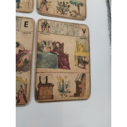 Le Grand Tarot De Mlle Lenormand Par Gaudais Édition Grimaud XIX Cartomancie Jeu
