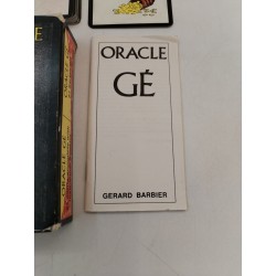 Oracle Gé Gérard Barbier 1991 cartomancie voyance Tarot Cartes Jeux Jeu Carte 