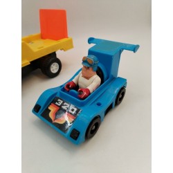Fisher Price 1978 Jouet Camion Voiture 320 Husky Helper Race
