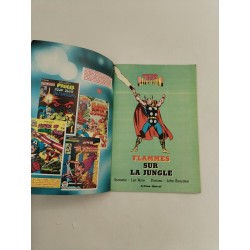 Marvel 1982 Thor Le Fils d'Odin Flammes Sur La Jungle Bd Comics Artima Color...