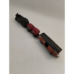 Loco Jouef 708 Locomotive Trains Électrique Wagon Citerne Vins Postillon Caisse