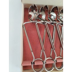 Coffret 6 Pinces À Escargots Inox Made In France Breveté Sgdg Pince Escargot 