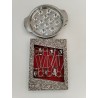 Lot Escargots Service Inox 6 Plats Assiette 12 Troues 6 Pinces Escargot 