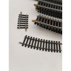 Lot De 36 Rails Courbes Droits Éclisses Jouef Trains Électriques Playcraft...
