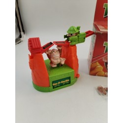 RARE JEU Vintage TIC TAC TRUC Gar-o-gorille Baril MB  1987 jouet Donkey Kong 