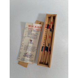 Mikado Spiel Pick Up Sticks Jeux Des Mikados Baguettes En Bois Agilité Jeu