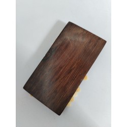 Ancien Marqueur Bois Os Compteur Points Compte Cartes Marque Jeux Jeu Bridge
