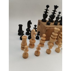 Ancien Jeux d'échecs style REGENCE Jeu Échec Reine 9 Old REGENCY chess set