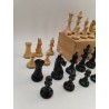 Ancien Jeu D'échecs Staunton Jeux Échec Billes De Verre Antique Chess Set Échecs