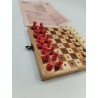 Jeux D'échecs Pliant Voyage Bois Picot Vauen Schach Jeu Échec Echecs
