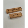 Lot De 2 Jeux Coffrets Bois Mikado Yam's 421 Zanzi Yams Pickup Sticks Jeu De Dés