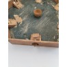 Ancien Jeu De La Puce 6 Joueurs en Bois Jeux De Comptoir Estaminet Plateau 