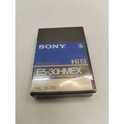 Sony Hi 8 Métal - E E5-30hmex Professionnal Vidéo Cassette Pal 39 Mètres Hi8