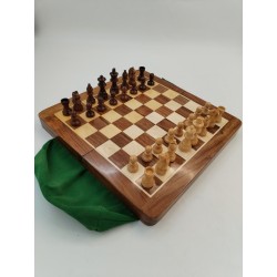 Jeux D'échecs Bois Magnétique Voyage Luxe Jeu Échec Échecs Marqueterie