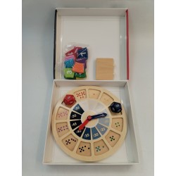 Jeu de l'horloge en bois Educabul Fnac Oxybul Éveil Apprentissage Complet Jeux