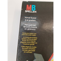 Hôtel 1986 Mb Spellen Édition Néerlandais Hollandais Jeux De Société Jeu Vintage