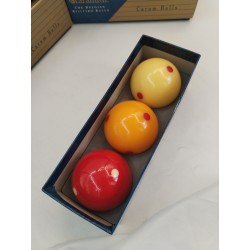 Pack De 3 Super ARAMITH PRO CUP CUE BALL 61,5 Mm Belgian billiard Balls Carom 