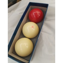 Lot De 3 Belgian Aramith Balls Super Pro Cup Carrom Ball Billiard Billard Boule
