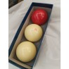 Lot De 3 Belgian Aramith Balls Super Pro Cup Carrom Ball Billiard Billard Boule