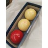 Lot De 3  Aramith Balls Belgian Super Pro Cup Carrom Ball Billiard Billard Boule
